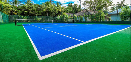 Artificial grass for Tennis Court