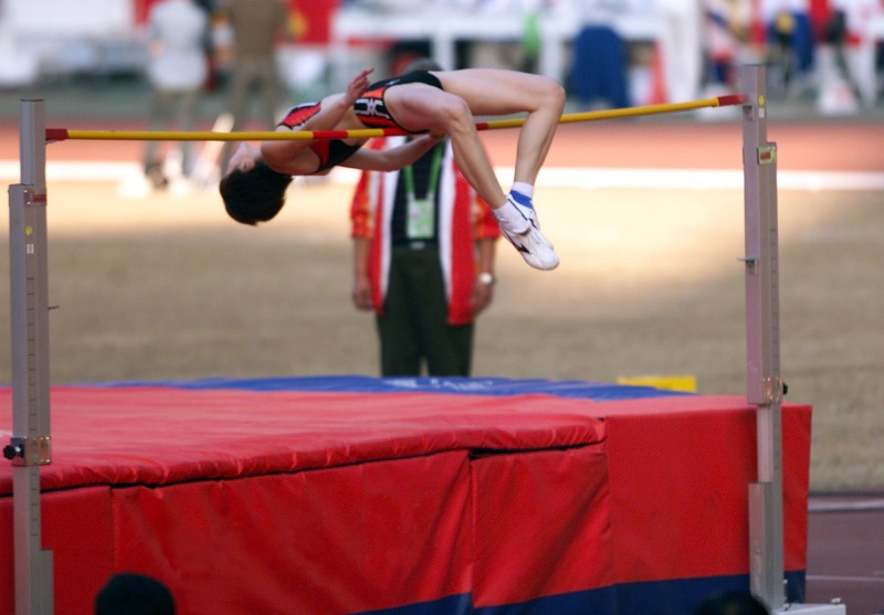 high jump protection mat