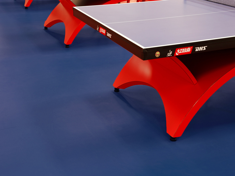 PVC floor for table tennis