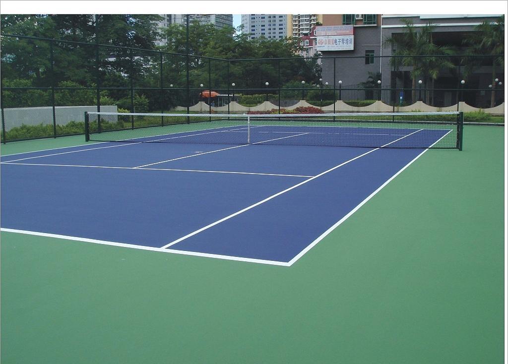 acrylic tennis court