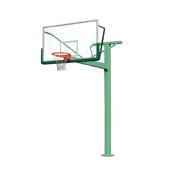 固定式单臂篮球架Fixed single-arm basketball backstop